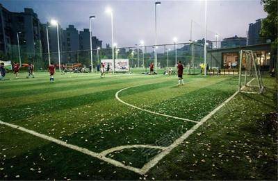 城市主场灯光足球场（武汉）场地环境基础图库